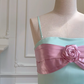 Girlhomeshops -Green sweet cute short satin homecoming dress birthday party dress gh5100