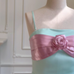 Girlhomeshops -Green sweet cute short satin homecoming dress birthday party dress gh5100