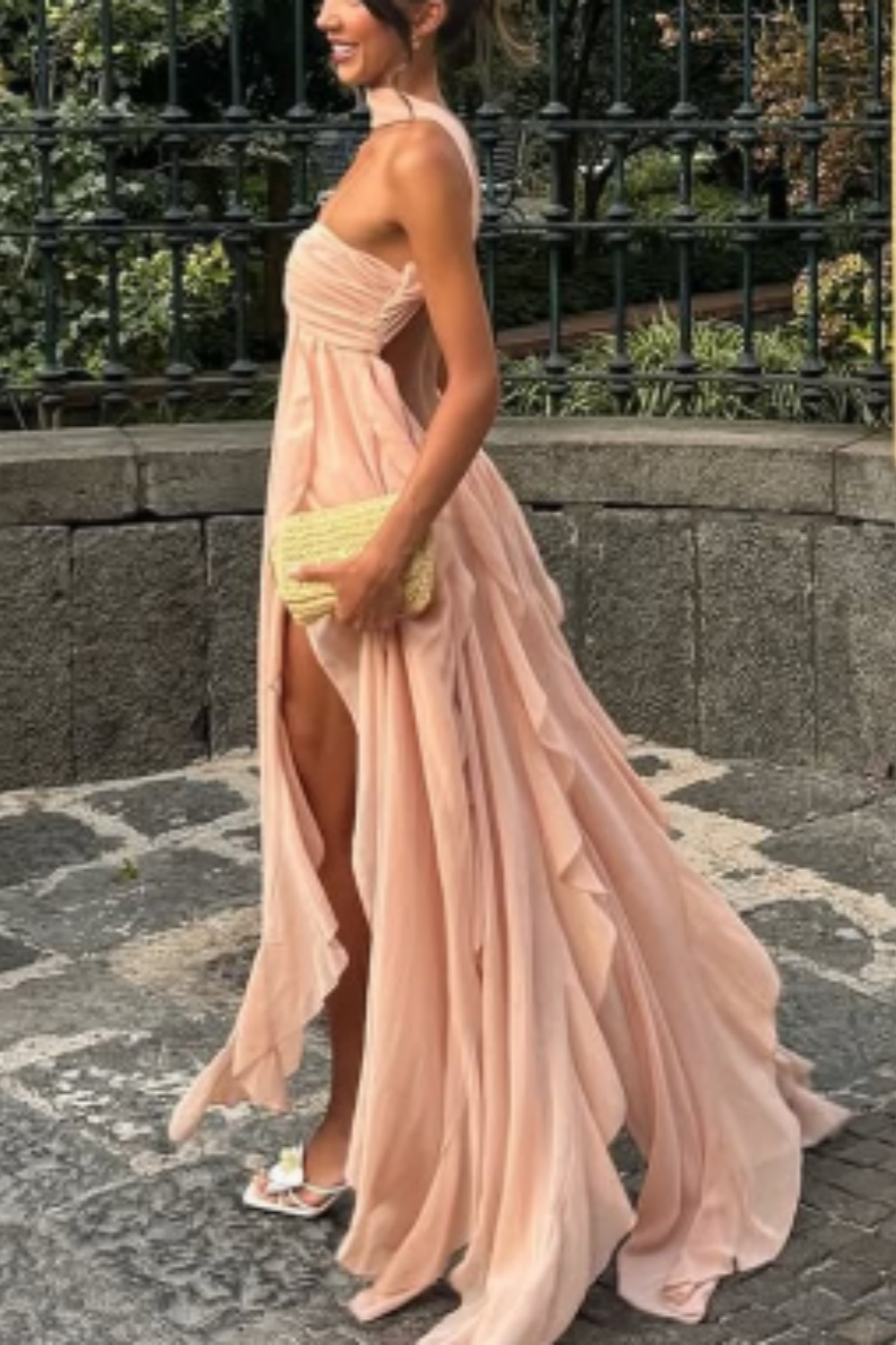 girlhomeshops-Beach vacation dress, wedding guest dress, party dress, casual dress, comfortable dress, fashionable outfitgh5857