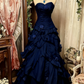 Robe de soirée longue en tulle violet, rose, bleu, dégradé, mode rétro, élégante, délicate, florale, perles, douce et élégante, longueur au sol, gh4156