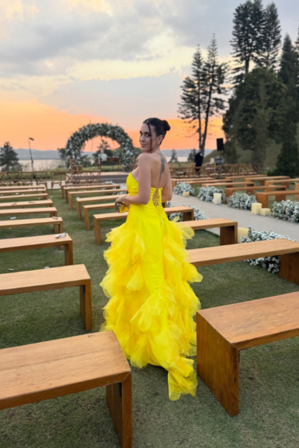 girlhomeshops-💛ROBE RÊVE JAUNE 6330 GH6