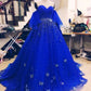Kristall-Prinzessin-Kleid-Blau-Abschlussball-Kleid gh951