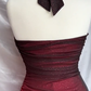 Halter Birthday Party Dress Red Shiny Prom Dresse gh2920