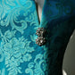Peacock Turquoise Short Homecoming Dress Prom Dress Evening Dress gh4337