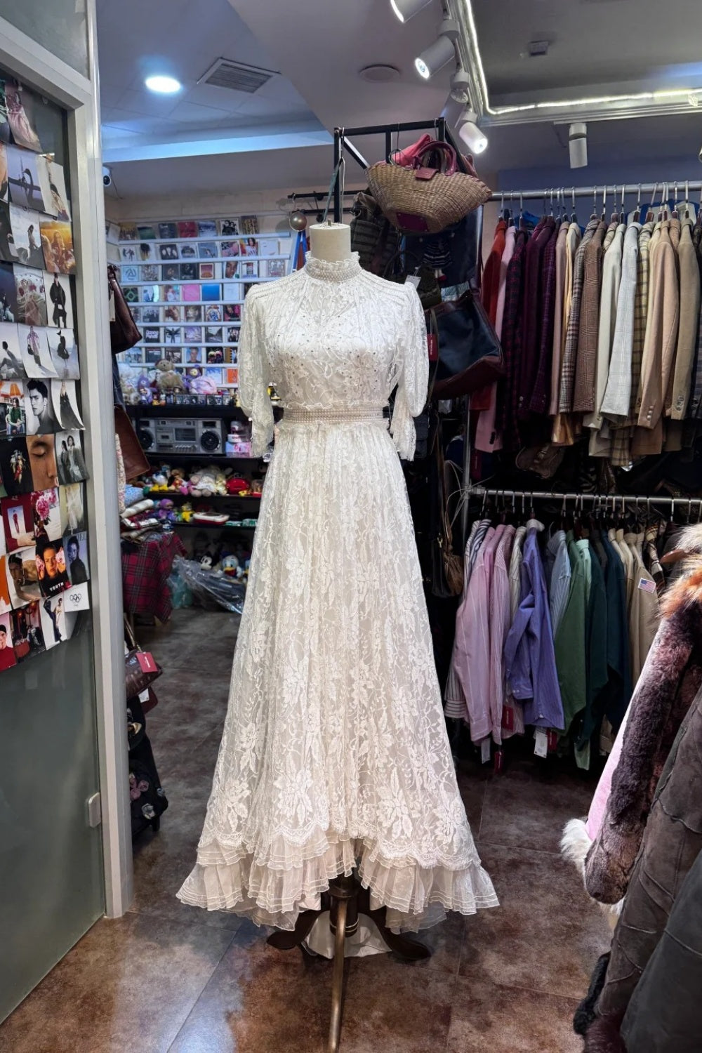 Robe longue de soirée vintage gh6764