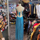 Vintage Blue Long Evening Dress gh6760