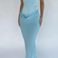 Girlhomeshops-Blue Fairy Retro Fashion Long Corset Chiffon Prom Dress Evening Dress Party Dress gh5256