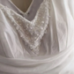 Vintage Sleeveless U‑Neck Mermaid Wedding Dress, Lace Inner V‑Neck Ruched Wrap Waist Tiered Tulle Layered Bridal Gown gh9113