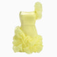Girlhomeshops-Gelb ein-schulter mode süße knospe rock kurze chiffon homecoming kleid geburtstag kleid gh5269