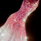 ✨Girlhomeshops-Red White Ombre Rhinestone Beaded Mermaid Prom Dress gh10173