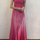 Girlhomeshops--Pink gradient exquisite floral beading fashion long tulle prom dress graduation dress gh5523