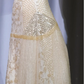 ✨Girlhomeshops-Champagne Gatsby Prom Dress Strapless Gold Beaded Floor Length Evening Gown gh9973