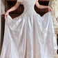 Ivory Satin Vintage Heart Off‑the‑Shoulder Cap Sleeve Heavy Beaded Lace Appliqué Fitted Waist Ball Gown With Pockets, Long Wedding Prom Dress gh8626
