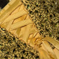 Robe de soirée longue en tulle jaune, magnifique et brillante, avec perles, robe de soirée, robe d'anniversaire, gh4456