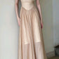 girlhomeshops--Custom dress simple long women's short-sleeved casual comfortable vacation long dress gh5708
