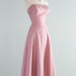 girlhomeshops--Pink Delicate Floral Short/Mid-Length Bodycon Satin Homecoming Dress gh5563
