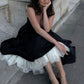 Robe de soirée longue en satin et tulle, robe de bal, robe de soirée ...