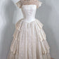 girlhomeshops--White Vintage Elegant Lace Long Wedding Prom Dress gh5583