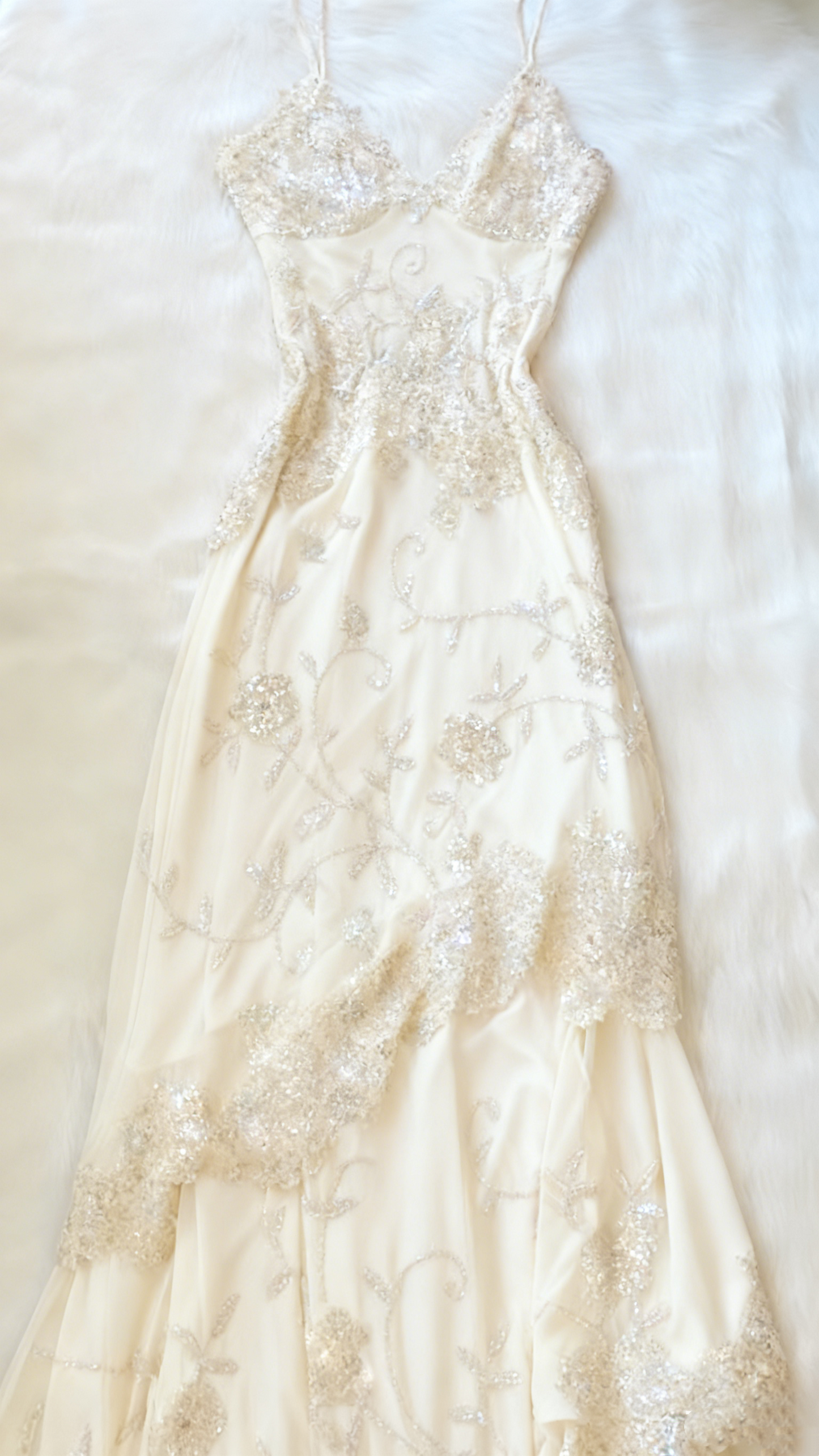 Rosa Mode Exquisite Perlen Spaghetti Strap A-Linie Spitze Bodenlangen Elegante Ballkleid Abendkleid gh3168