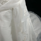✨Girlhomeshops-White Spaghetti Strap Sweetheart Mermaid Wedding Gown 3D Floral Organza gh10149