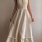 Ivory White Vintage Elegant Spaghetti Strap Long Chiffon Ball Gown Evening Dress Bridesmaid Dresses gh4105