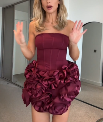 girlhomeshops--Stylish And Simple Short Satin Homecoming Dress gh5631