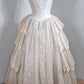 girlhomeshops--White Vintage Elegant Lace Long Wedding Prom Dress gh5583