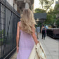 Girlhomeshops-Pink elegant ruffled new short chiffon homecoming dress gh5257