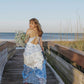 Robe de bal longue bleue élégante en dentelle florale délicate, robe de soirée, robe de bal, robe de soirée, robe de soirée, robe de soirée, gh4109
