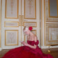 Pink Fashion Unique Rose Lace Neckline Long A-Line long Satin Prom Dress Evening Gown Party Dress gh3340
