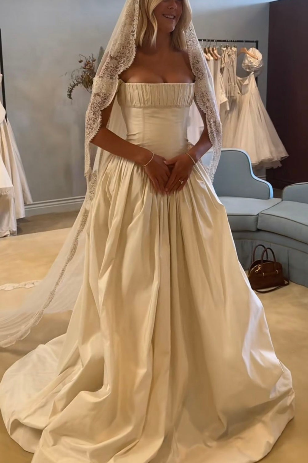 Langes Brautkleid gh6716