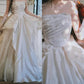 Rosa Wunderschöne Elegante Exquisite Perlen A-Linie Off Schulter Lange Tüll Ballkleid Abendkleid Brautkleid gh3415