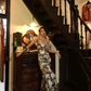 Black White Satin Floral Mermaid Long Evening Gown Strapless Sweetheart Prom Dress gh9862