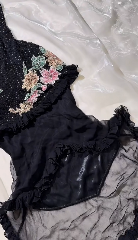 Sexy Vintage Black Spaghetti Strap Dress with Sequin & Vintage Pattern, Fitted Waist Slim Prom & Evening Party Gown gh8526