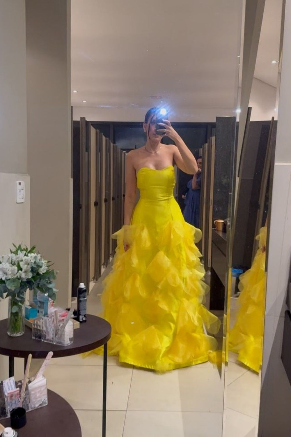girlhomeshops-💛ROBE RÊVE JAUNE 6330 GH6