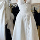 girlhomeshops--White elegant short satin homecoming dress for women girls gh5715