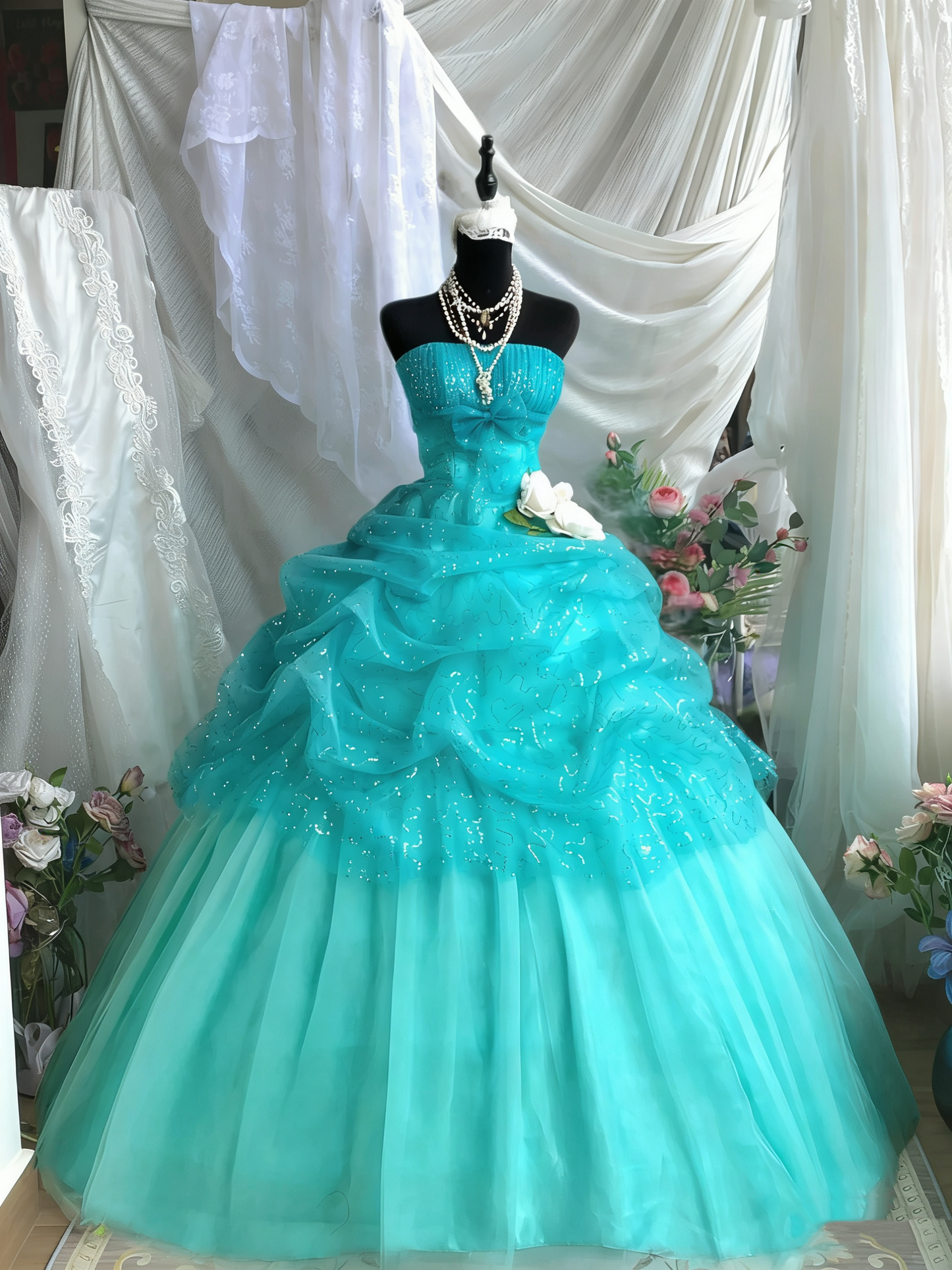Neue formelle Ballkleider und Abschlusskleider Quinceañera-Kleider gh6497