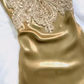 Classical Gold Rhinestone Fitted Waist Slim Long Prom & Evening Party Dress gh8515