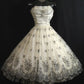 girlhomeshops--Black and white exquisite lace tulle midi homecoming dress formal gown gh5587