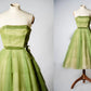 Green retro fashion elegant sweet short homecoming dress prom dress evening dress graduation dress gh3673