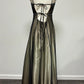 Gorgeous Vintage Ombre Beaded Long Tulle Satin Ball Gown Evening Dress Party Dress gh3429