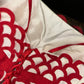 Red Fashion Homecoming Dress Short Chiffon Party Dress Birthday Dress gh4454