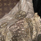 Luxuriöses, trägerloses Meerjungfrauenkleid im Retro-Stil mit Goldstickerei und rotem Gürtel – Abendkleid für festliche Anlässe und Galas (gh6569)