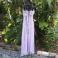 Lila Elegante Mode Spaghetti Strap Backless Lange Chiffon Ballkleid Abendkleid Partykleid Hochzeit Brautjungfernkleider gh3925
