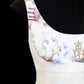 Girlhomeshops-White exquisite and elegant fairy girl short satin homecoming dress birthday dress gh5373