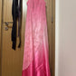 Girlhomeshops--Pink gradient exquisite floral beading fashion long tulle prom dress graduation dress gh5522
