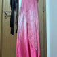Girlhomeshops--Pink gradient exquisite floral beading fashion long tulle prom dress graduation dress gh5522