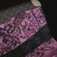 Pink floral long satin ball gown evening party dress gh4422
