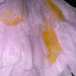 Purple Beaded Princess Homecoming Dress Short Tulle Ball Gown Evening Dress gh4428