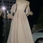Robe de soirée longue rose brillante et élégante à laçage dans le dos gh6776